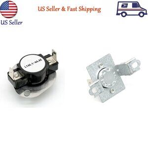 Dryer Thermal Cut-Off Fuse Kit Replace Part 279973 for Whirlpool & Kenmore Dryer